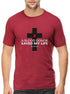 Living Words Men Round Neck T Shirt S / Maroon Blood donor - Christian T-Shirt