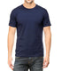Living Words Men Round Neck T Shirt S / Navy Blue Men Round Neck Half Sleeve T-Shirt