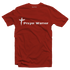 Living Words Men Round Neck T Shirt S / Red Prayer Warrior - Christian T-Shirt