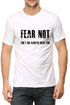 Living Words Men Round Neck T Shirt S / White Fear Not - Christian T-Shirt