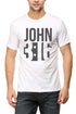 Living Words Men Round Neck T Shirt S / White JOHN 3:16 - Christian T-Shirt