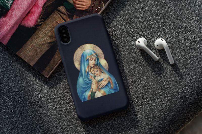 Living Words MOTHER MARY - CHRISTIAN MOBILE CASE
