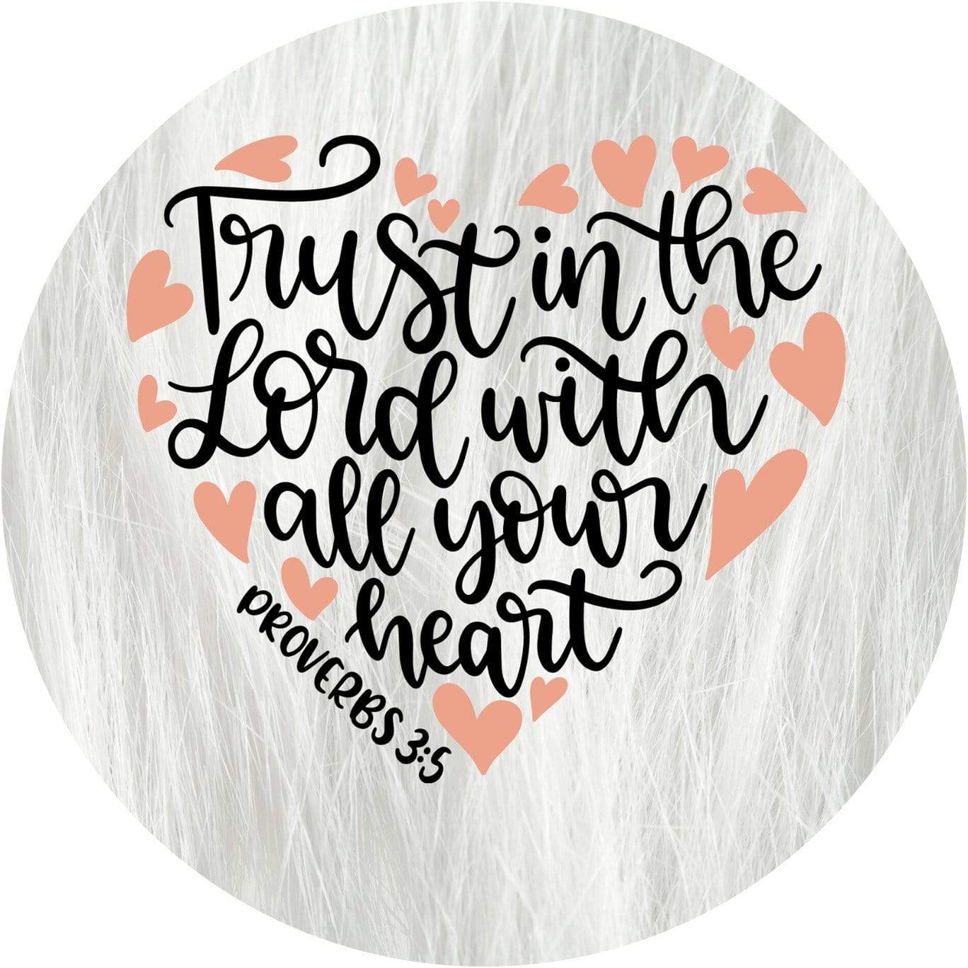 Living Words Trust in the Lord - Pop Socket