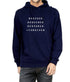 Living Words Unisex Hoodie Rescued, Redeemed, Restored - Unisex Hoodies