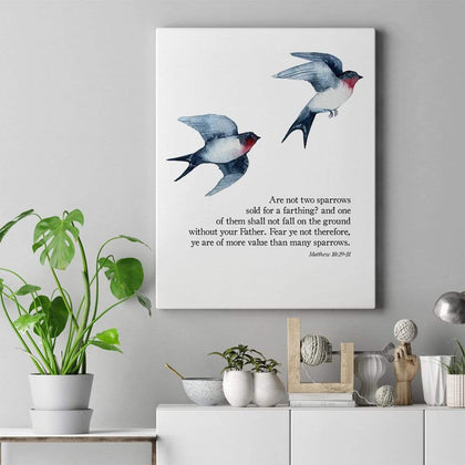 Living Words Wall Decor Are Not Two Sparrows