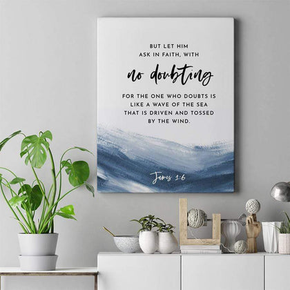 Living Words Wall Decor No Doubting