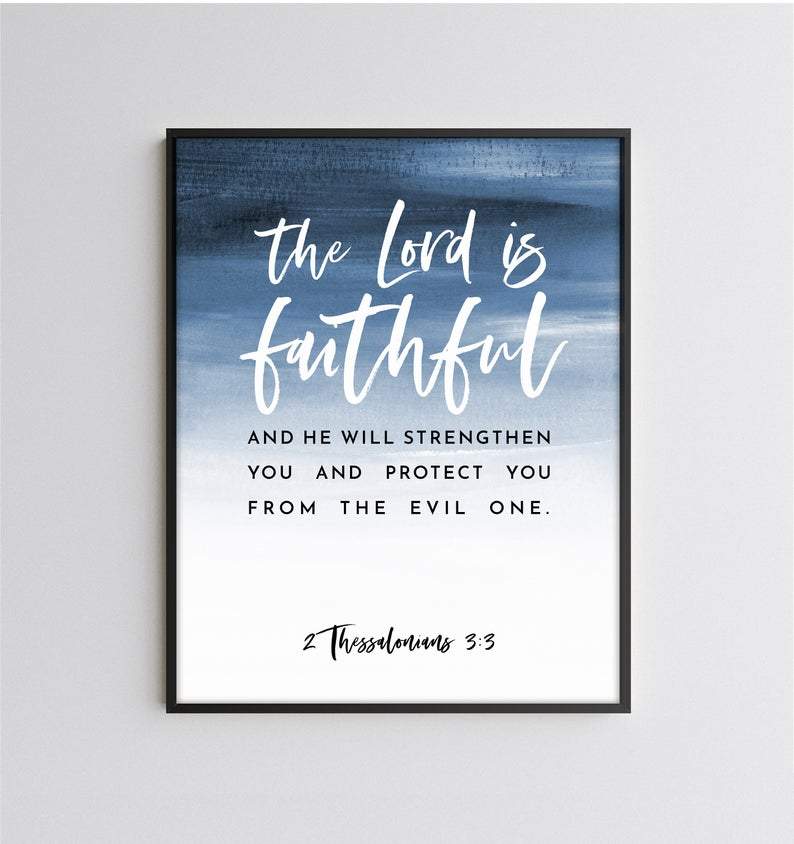 Living Words Wall Decor The Lord is Faithful