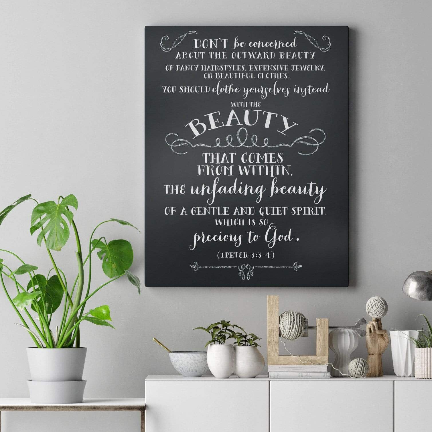 Living Words Wall Decor The Unfading Beauty