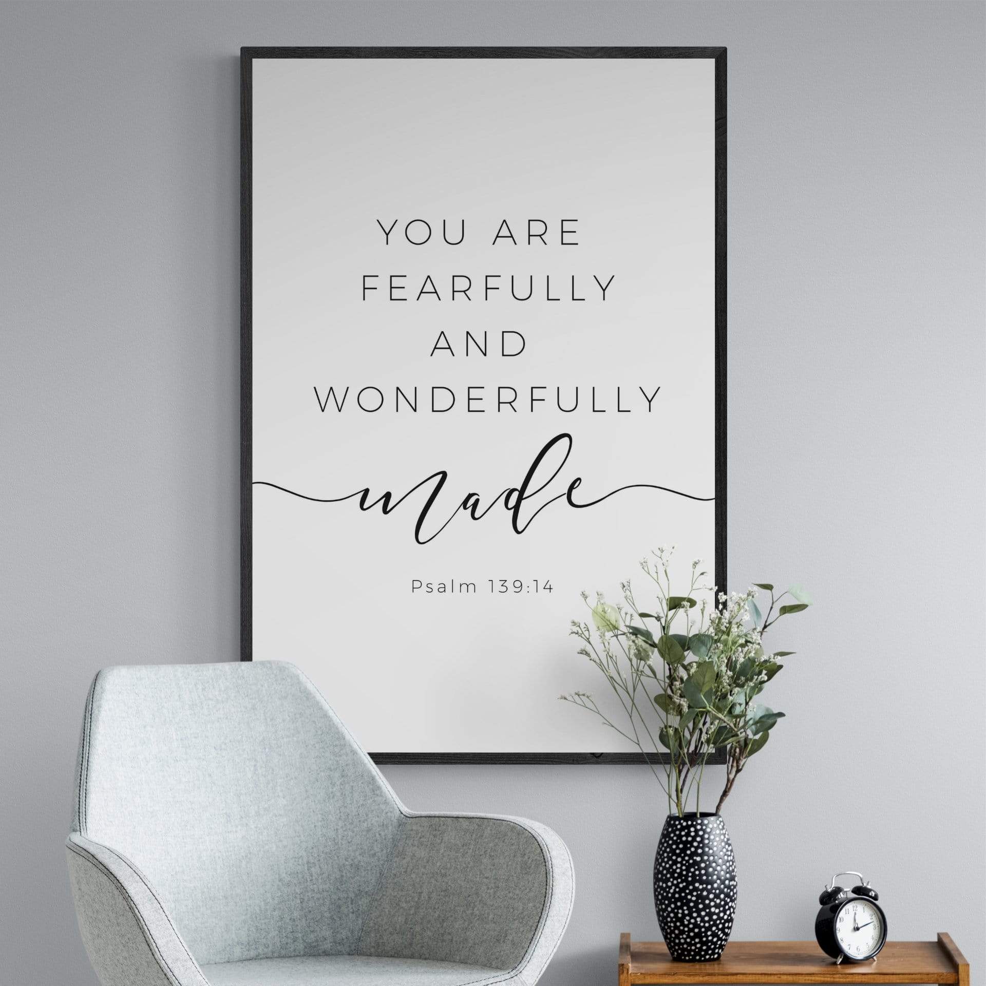 Living Words Wall Decor You are Fearfully
