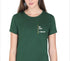 Living Words Women Round Neck T Shirt S / Green In God I Trust - Christian T-Shirt