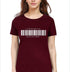 Living Words Women Round Neck T Shirt S / Maroon Bought at a price - Christian T-Shirt