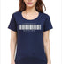 Living Words Women Round Neck T Shirt S / Navy Blue Bought at a price - Christian T-Shirt