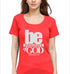 Living Words Women Round Neck T Shirt S / Red Be imitators - Christian T-Shirt