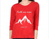 Living Words Women Round Neck T Shirt S / Red Faith can Move