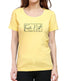 Living Words Women Round Neck T Shirt XS / Yellow FEAR NOT- CHRISTIAN T-SHIRT