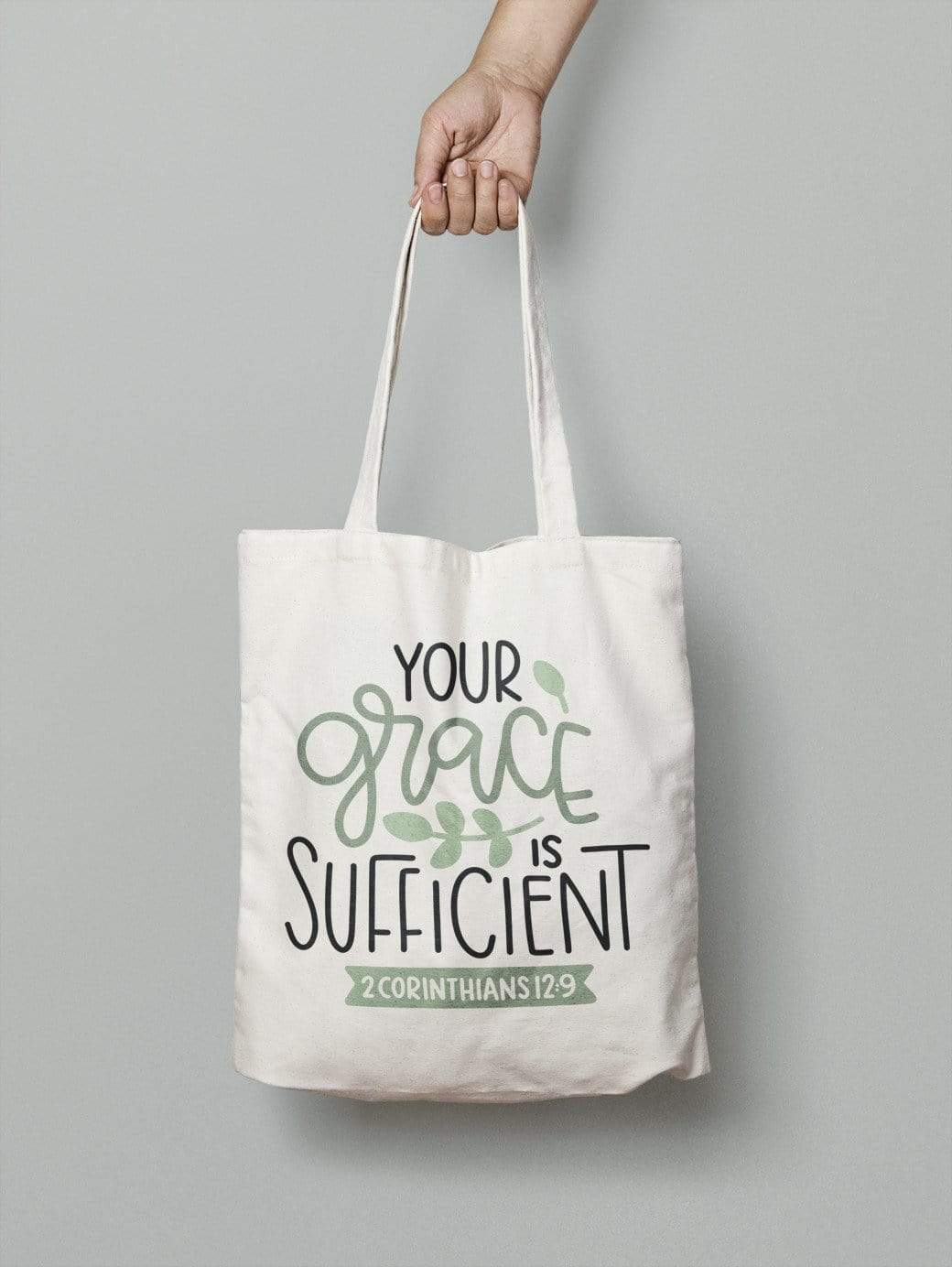 Living Words Your grace is sufficient - Tote Bag