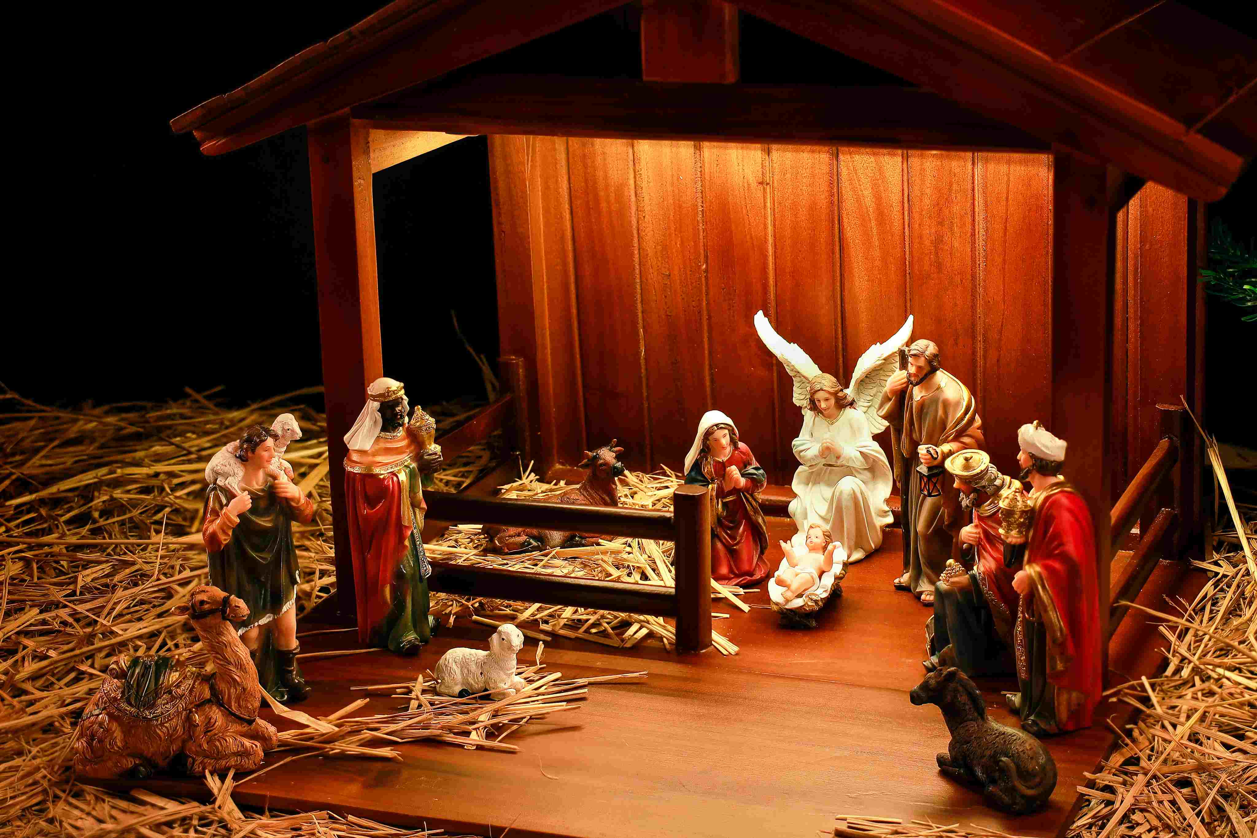 Morais Crib 12 Piece Crib / Nativity Set - 6 Inch - SP6B