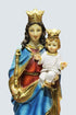 Mary Help of Christians 12 Inch Statue - Made of Polymarble