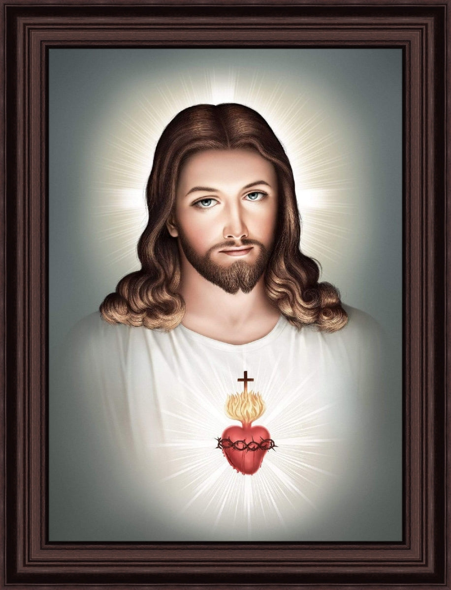 Sacred Heart of Jesus JP21A - Backlit/LED